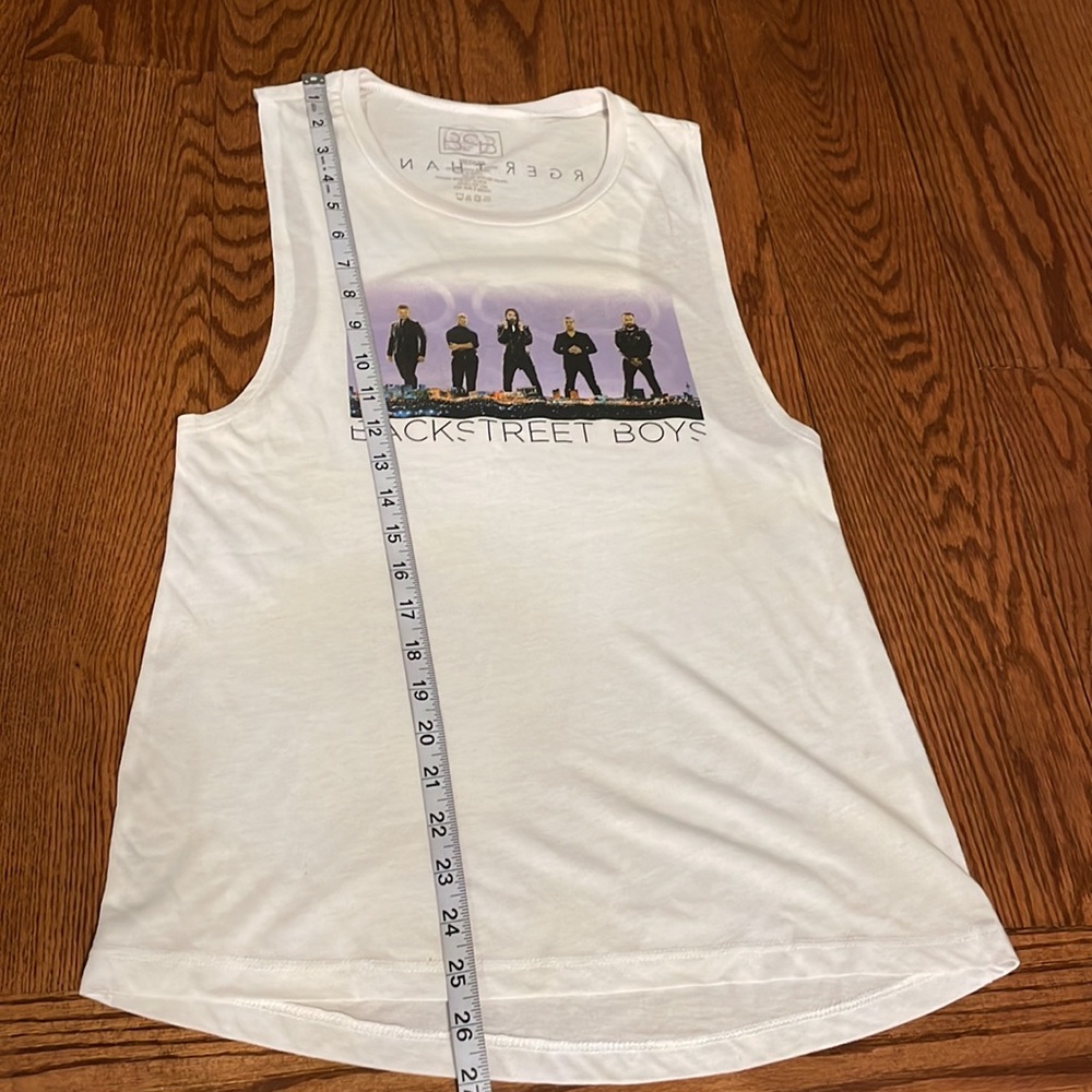 Backstreet Boys White Sleeveless Top - Picture 7 of 8